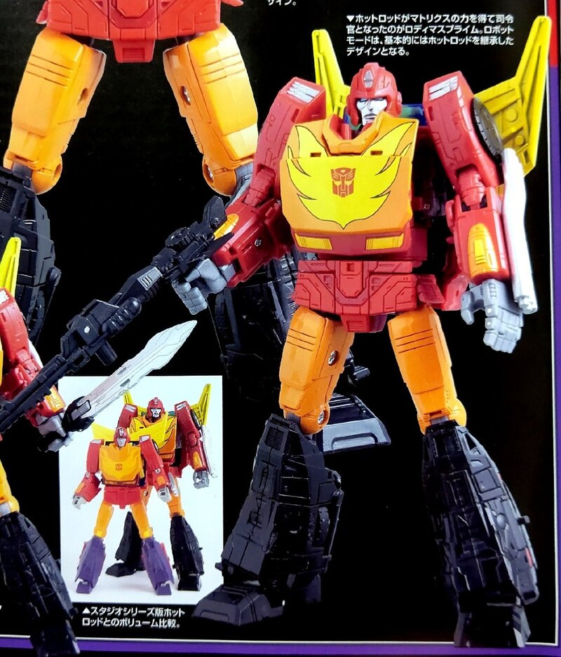 New Kingdom KD-12 Commander Rodimus Prime Images